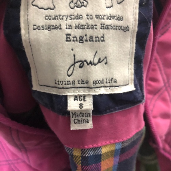 Joules Age 8 Pink Vest! Adorable! - Picture 8 of 8